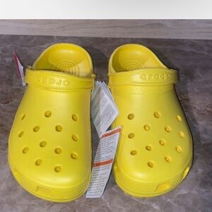 Brand New Yellow Crocs Clogs